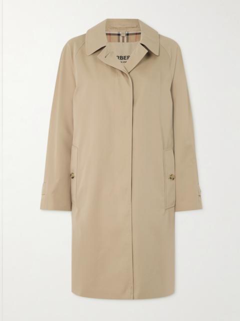 Camden Organic Cotton-gabardine Coat