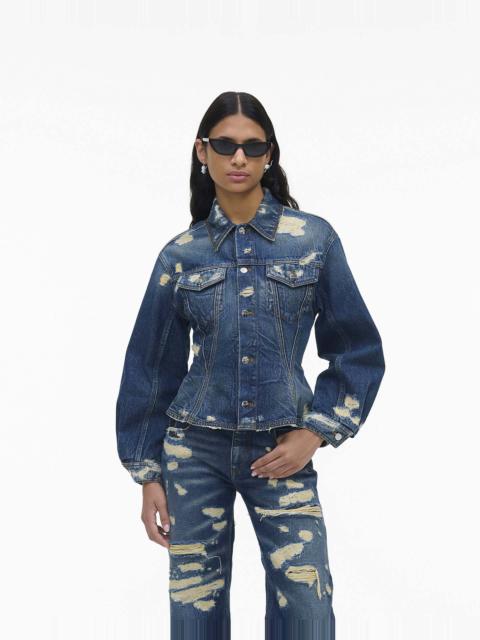 THE RIP AND REPAIR FLUTED DENIM JACKET