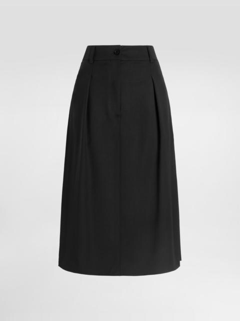 Bi-stretch sallia skirt