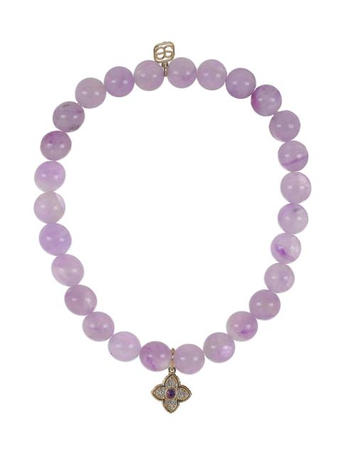 Amethyst Mini Moraccan Charm Bracelet