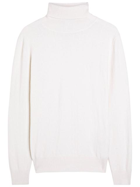 Allude Roll-neck Cashmere top