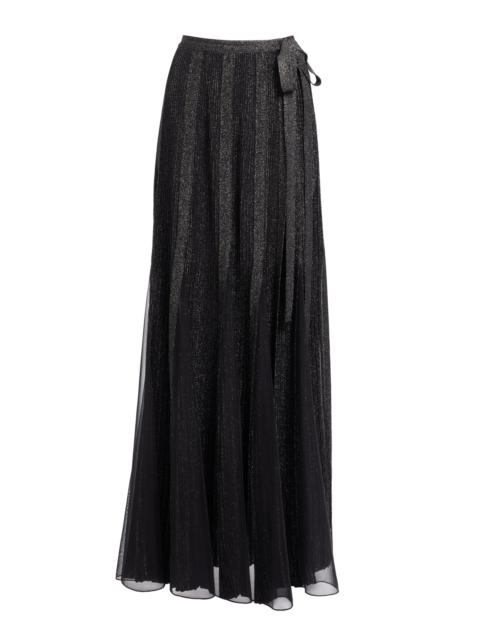 Knit Maxi Skirt black