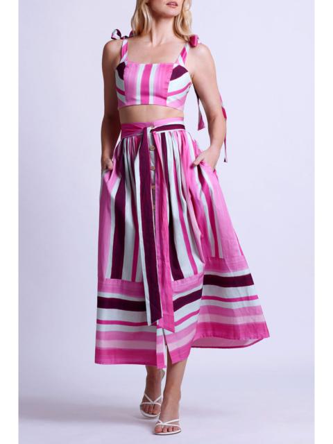 Listra Cotton Cropped Top