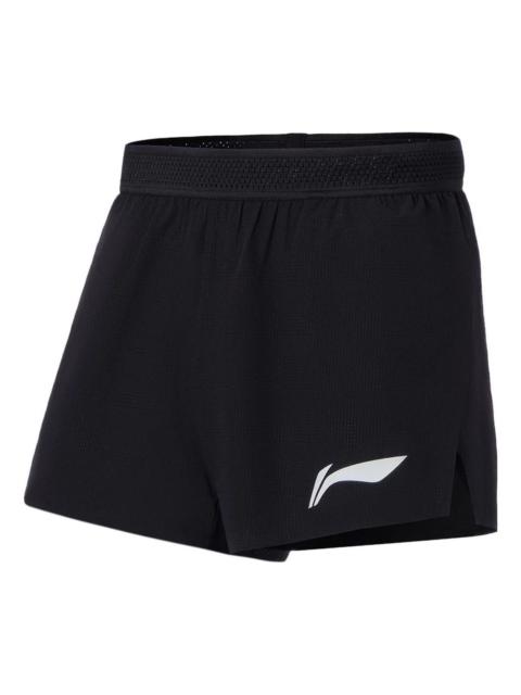 Li-Ning Premium Fast Dry Training Shorts 'Black' AAPS037-1