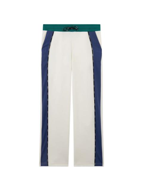 colour-block-design track pants