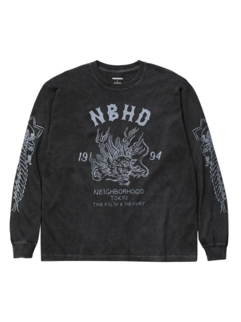 dragon long-sleeve T-shirt