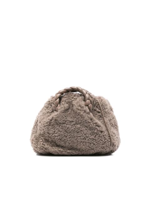 braided-handle tote bag