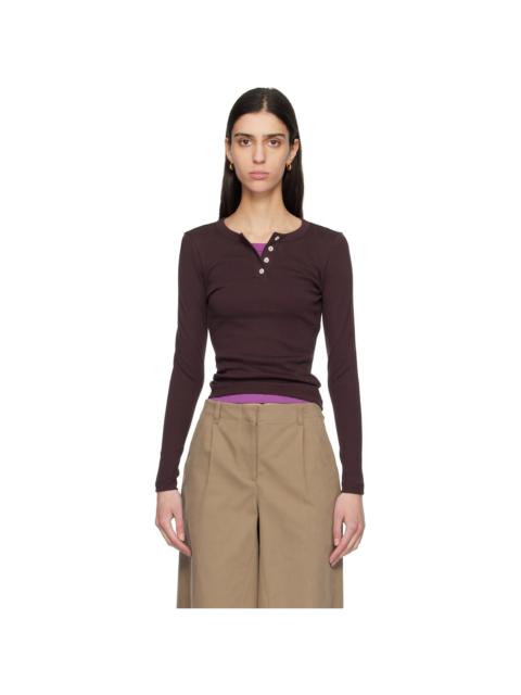 Brown Jess Longsleeve T-shirt