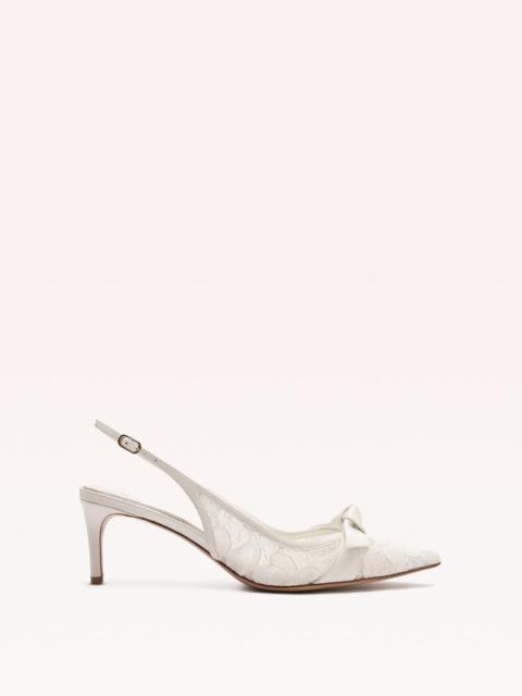 CLARITA CLASSIC SLINGBACK 60 OFF WHITE