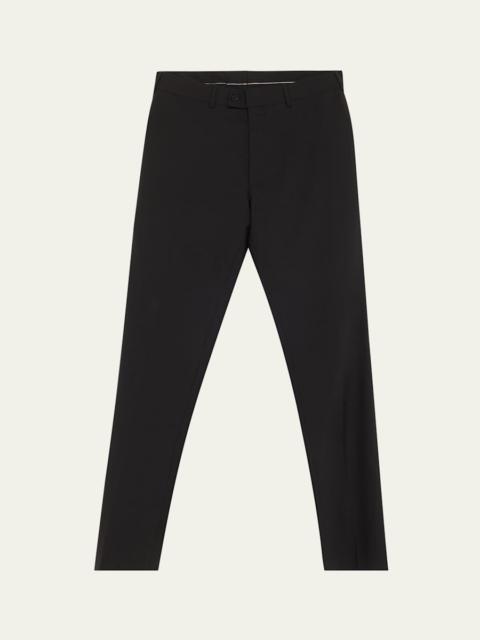 Double Suit Tapered Wool Pants