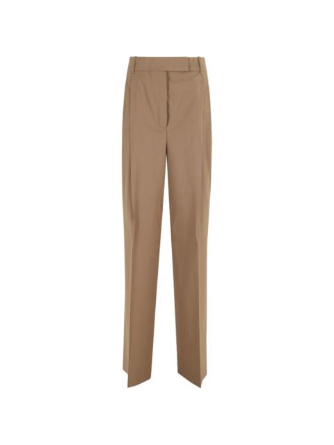 pleated trousers