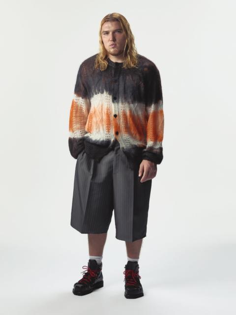 Psychedelic Bimbo Cardigan Orange Mix - Magliano