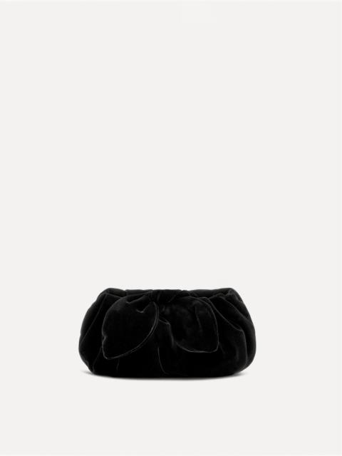 MINI VELVET BOW CLUTCH