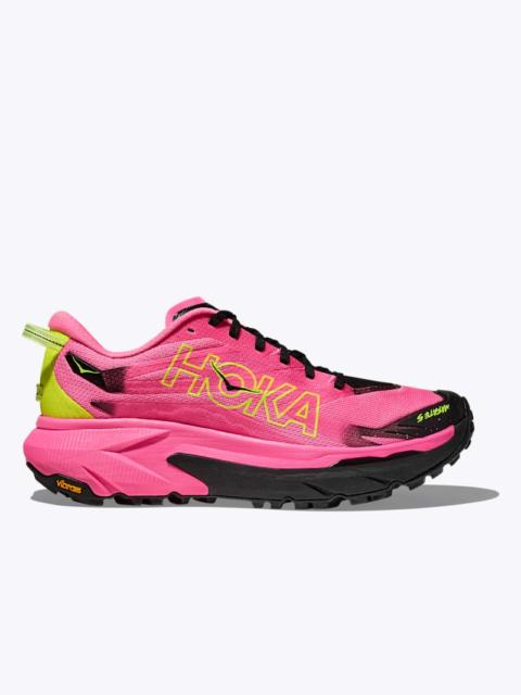 Men's Mafate 5 Shoes in Neon Rose/Black