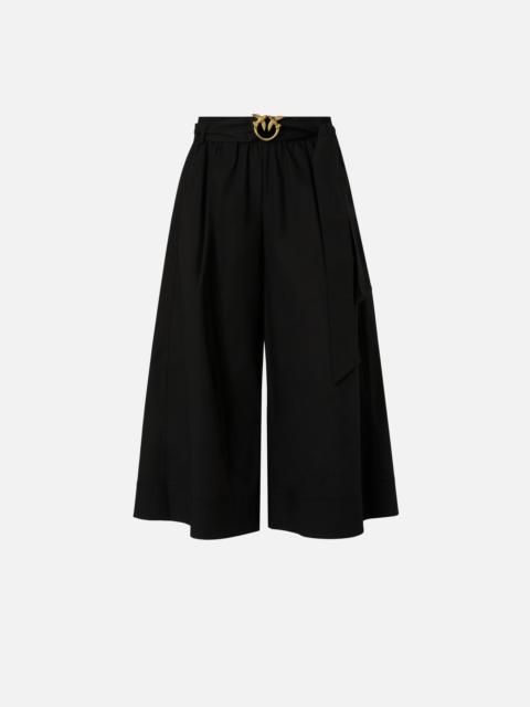 LONG SHORTS WITH LOVE BIRDS BUCKLE