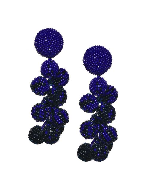 COCONUTS EARRINGS - IMPERIAL BLUE/NAVY