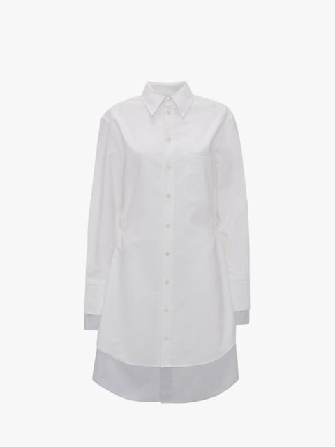 DOUBLE SHIRT DRESS