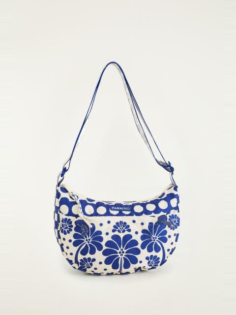 Blue Palermo Shoulder Bag