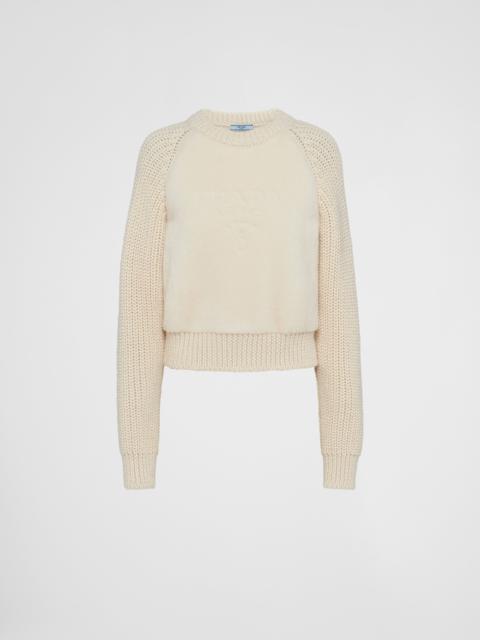Alpaca crew-neck sweater