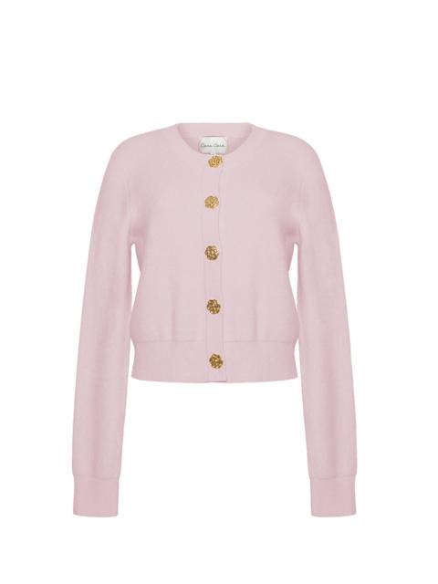 Ellery Cardigan
A Timeless Wardrobe Staple with Elegant Gold Floral Buttons