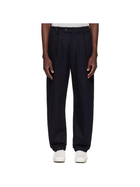 Black Renato Trousers