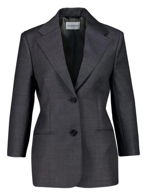 single-breasted two-button jacket