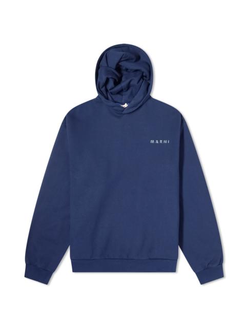 Marni Floral Logo Hoodie