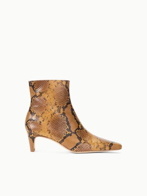 STAUD WALLY ANKLE BOOT SNAKE