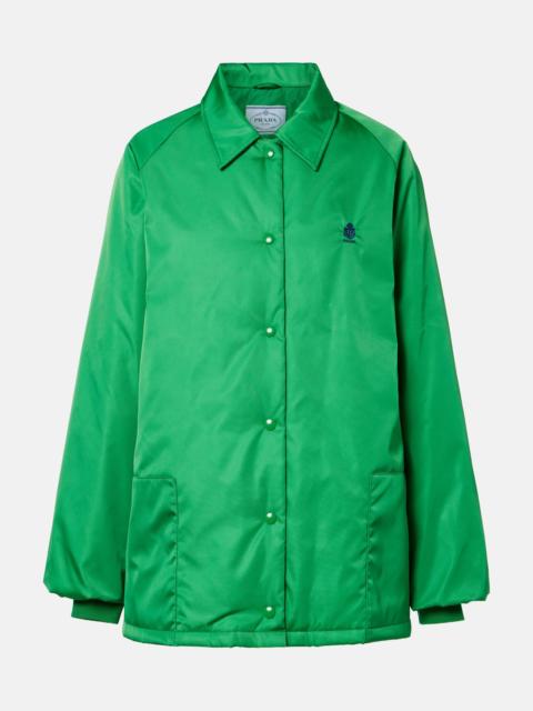 Re-Nylon oversized blouson jacket