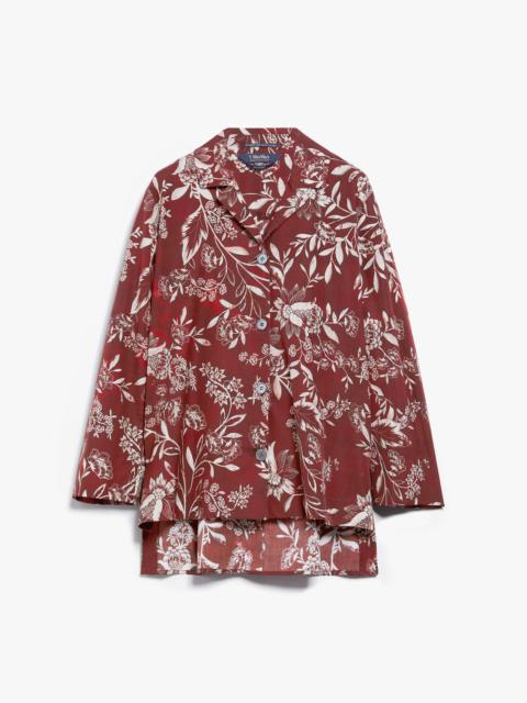 FAUNA Printed cotton shirt