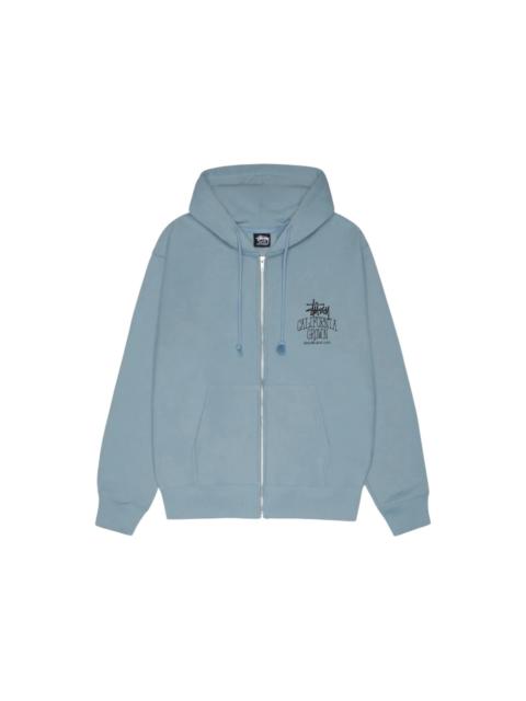 Stussy Cali Grown Zip Hoodie Slate