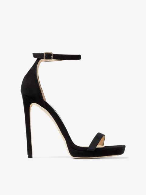 Alva 120
Black Suede Sandals
