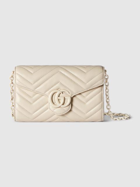 GG Marmont wallet on chain