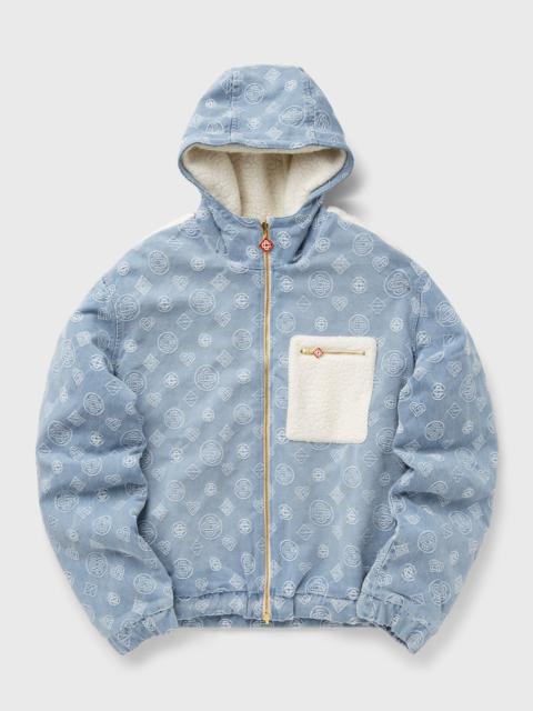 CASHMERE TERRY/ DENIM REVERSIBLE JACKET