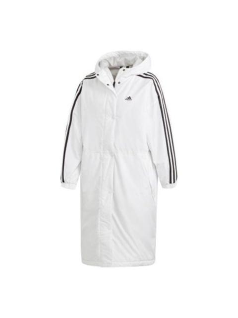 (WMNS) adidas Insulated COA Cotton Jacket 'White' GF0026