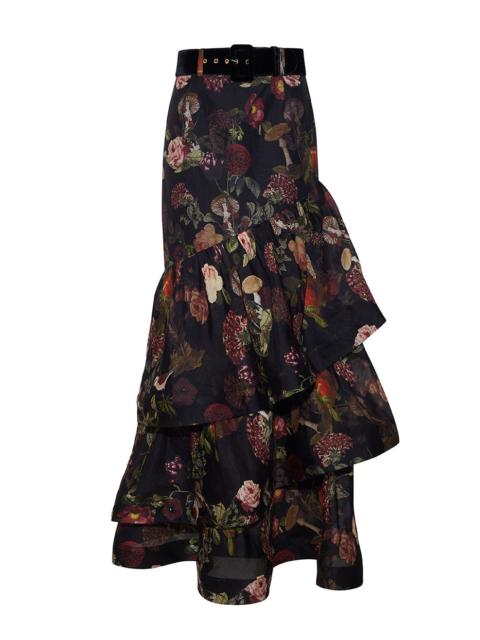 Priya Skirt
Flamenco Inspired Ruffle Tiers