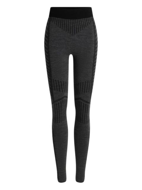 Seamela bicolour knitted leggings