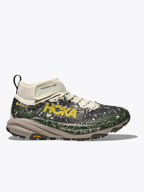 Men's Speedgoat 6 Mid GTX Shoes in Truffle Salt/Cement