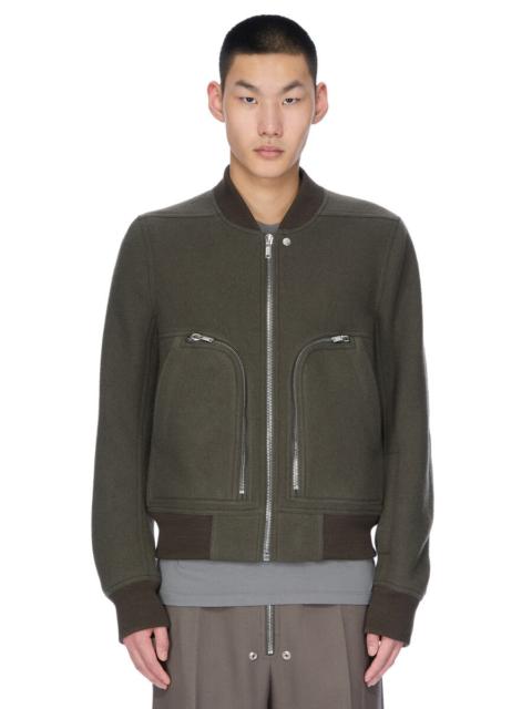 Bauhaus Virgin Wool-Felt Jacket Green