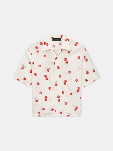 AMIRI DICE BOWLING SHIRT