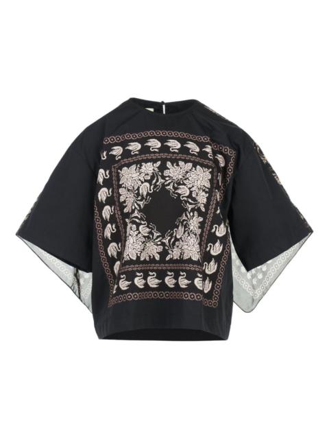 short-sleeves blouse