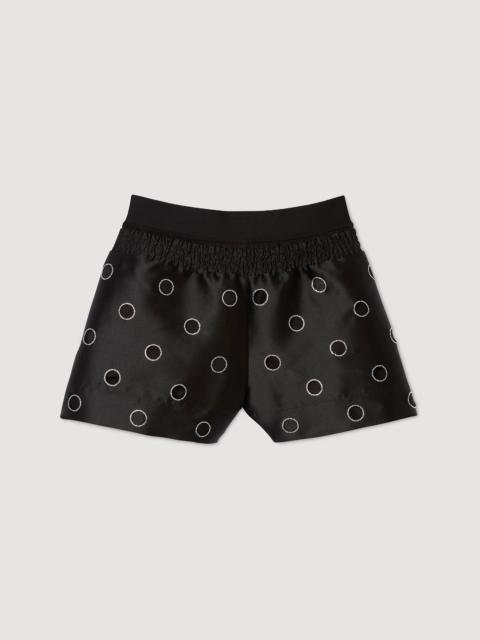 RHINESTONE SHORTS