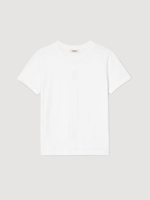 COTTON T-SHIRT WITH EMBROIDERY