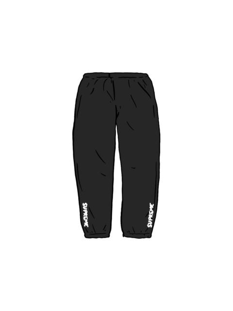 Supreme Warm Up Pant Black