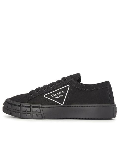 (WMNS) PRADA Cassetta Wheel Sneakers 'Black' 1E939L_GUD_F0002_F_035