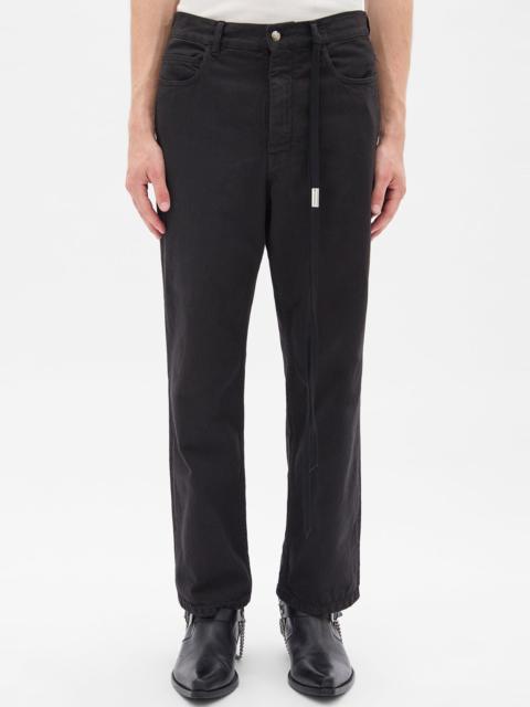 Hodur 5 Pockets Straight High Waisted Trousers