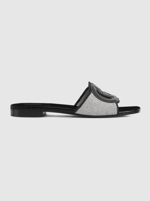 Women's Interlocking G slide sandal