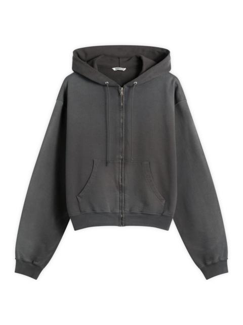 Auralee Zip Up Pima Hoody