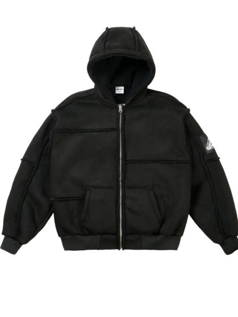 PATCH ME UP SHEARLING JACKET BLACK