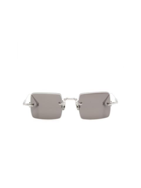 rimless square-frame sunglasses